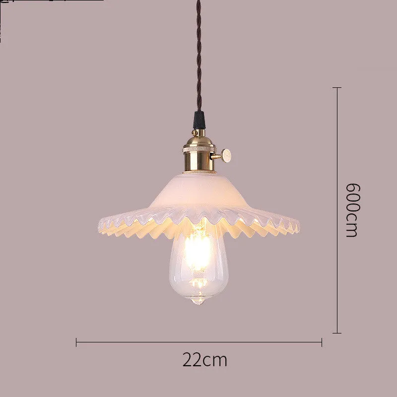Retro Shanghai Glass Chandelier