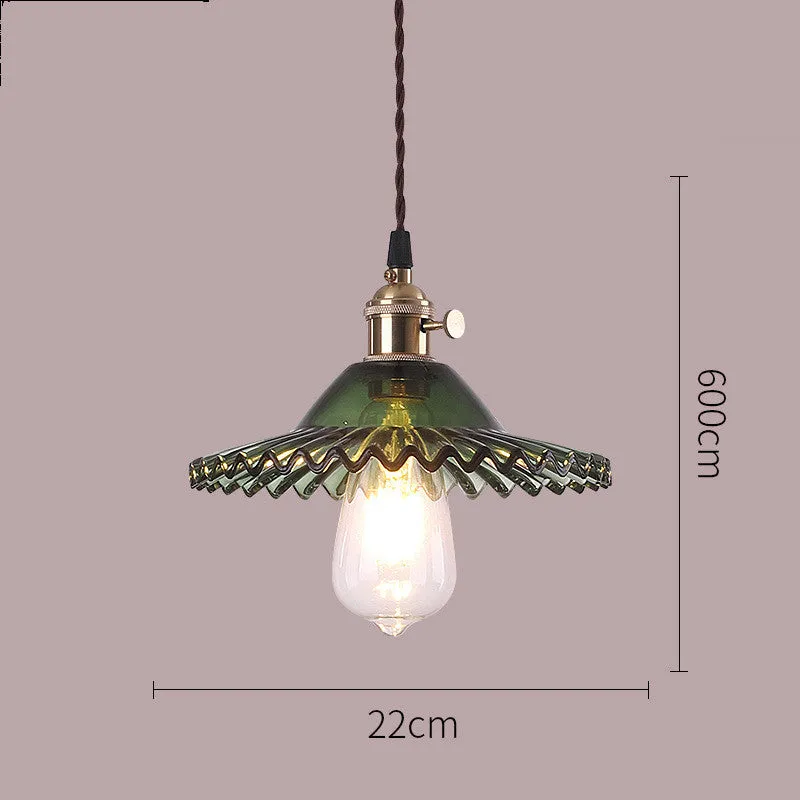 Retro Shanghai Glass Chandelier