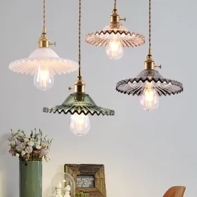 Retro Shanghai Glass Chandelier