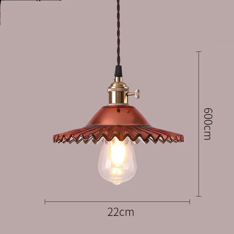 Retro Shanghai Glass Chandelier