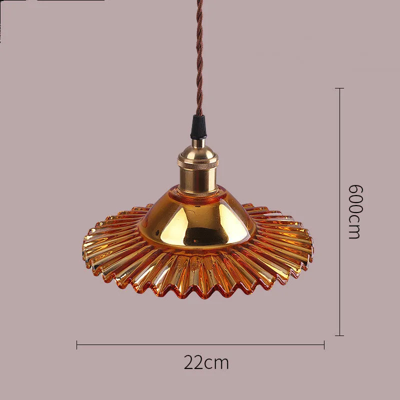 Retro Shanghai Glass Chandelier