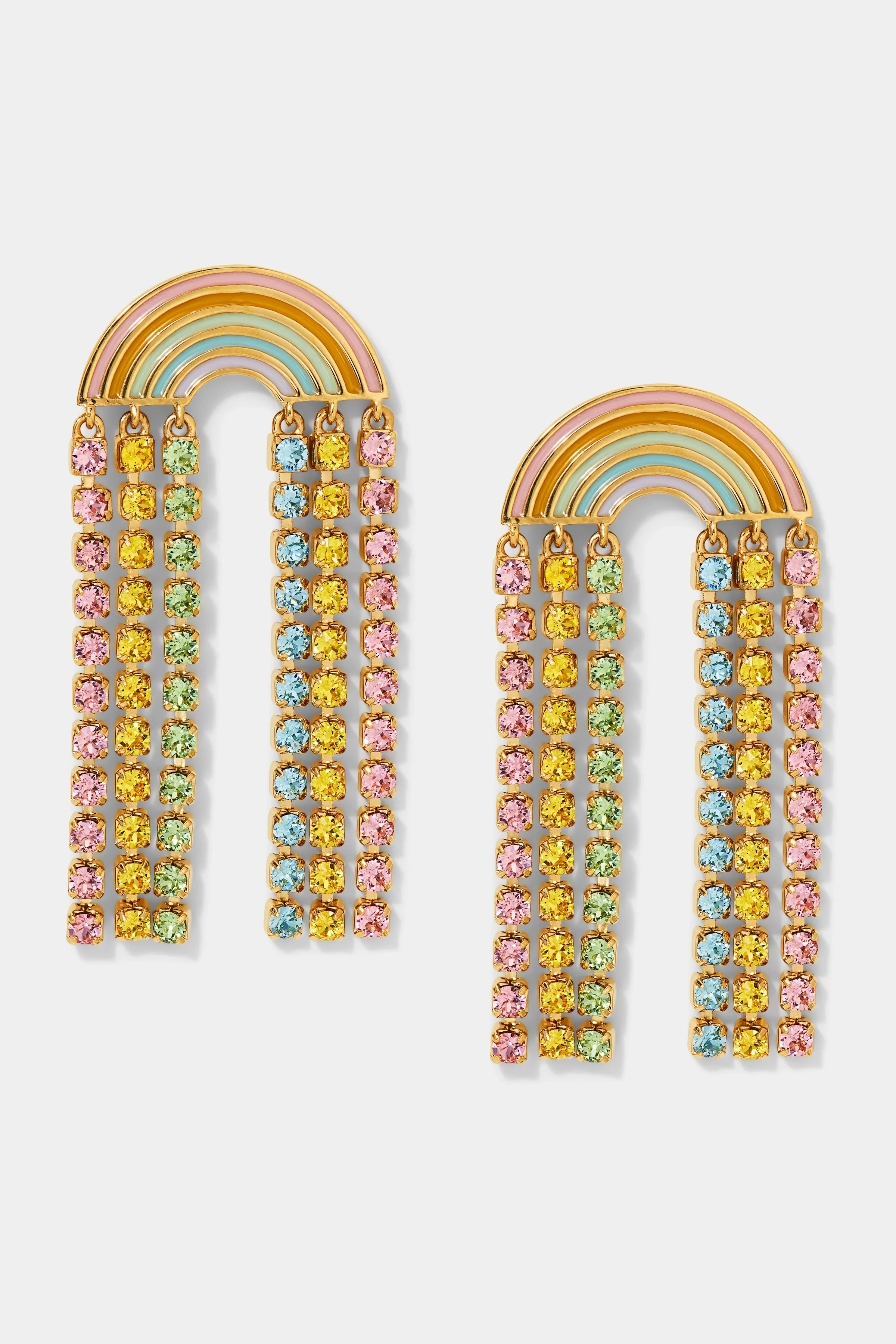RIDE OR DIE  RAINBOW CHANDELIER EARRINGS