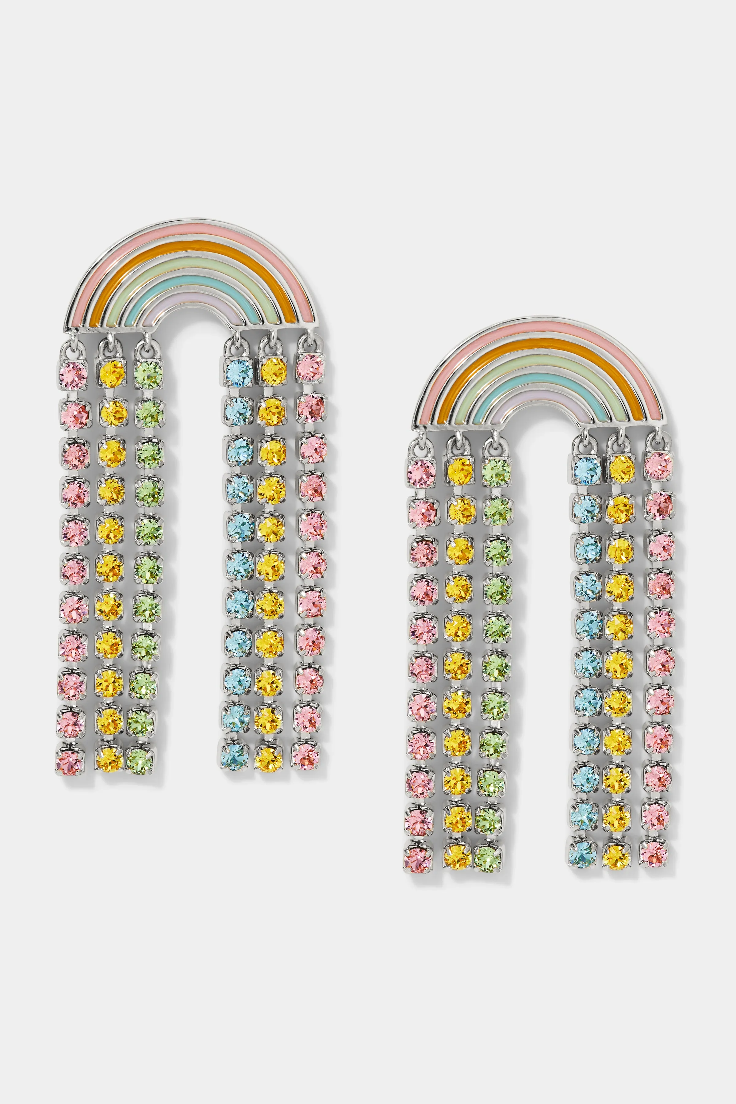 RIDE OR DIE  RAINBOW CHANDELIER EARRINGS