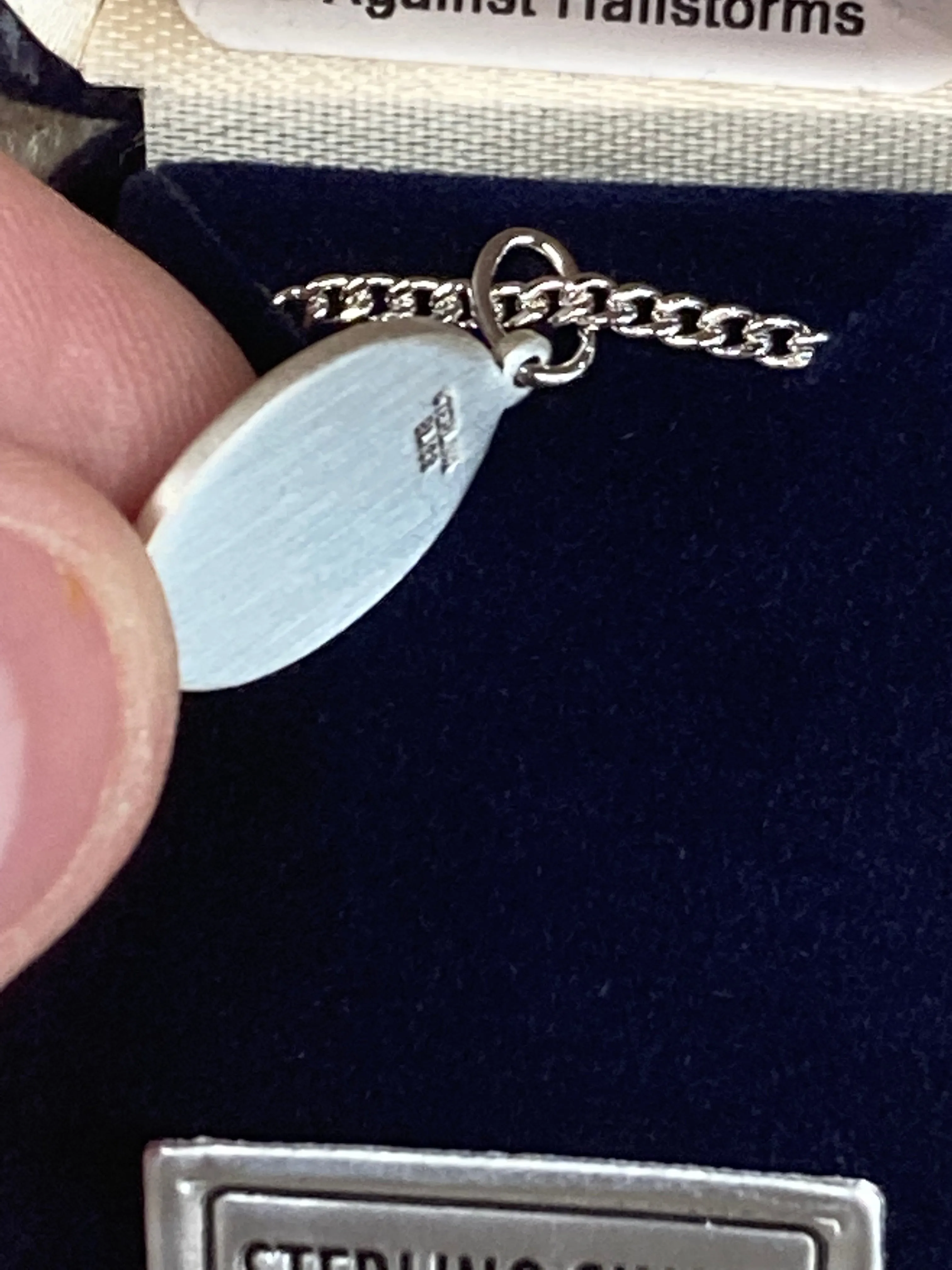 Saint Barnabas Silver Pendant And Chain