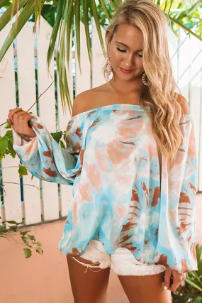 Setting Sail To St. Thomas Shift Top In Blue
