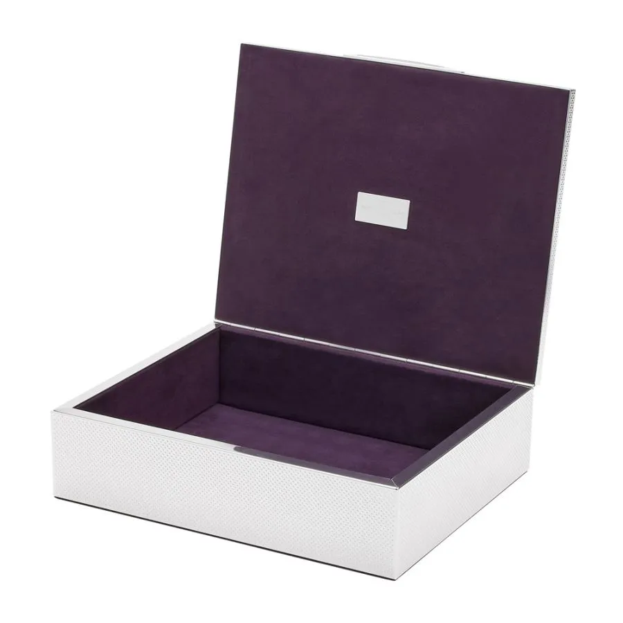 Silver Watch Jewelry and Legacy Box