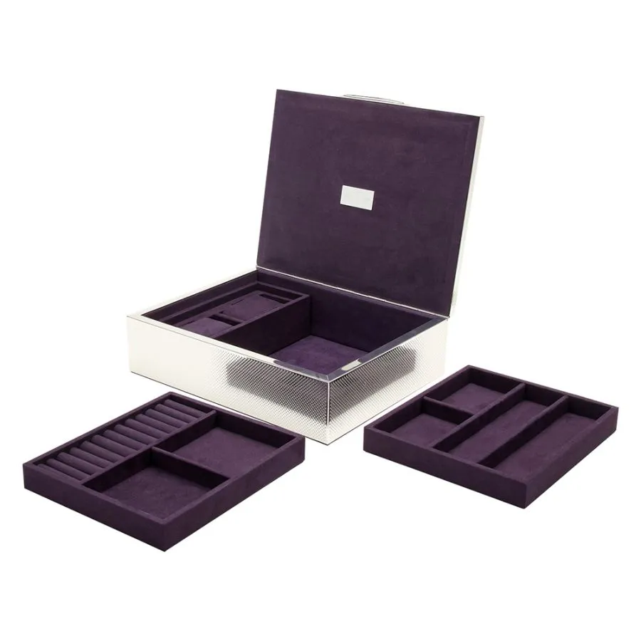 Silver Watch Jewelry and Legacy Box