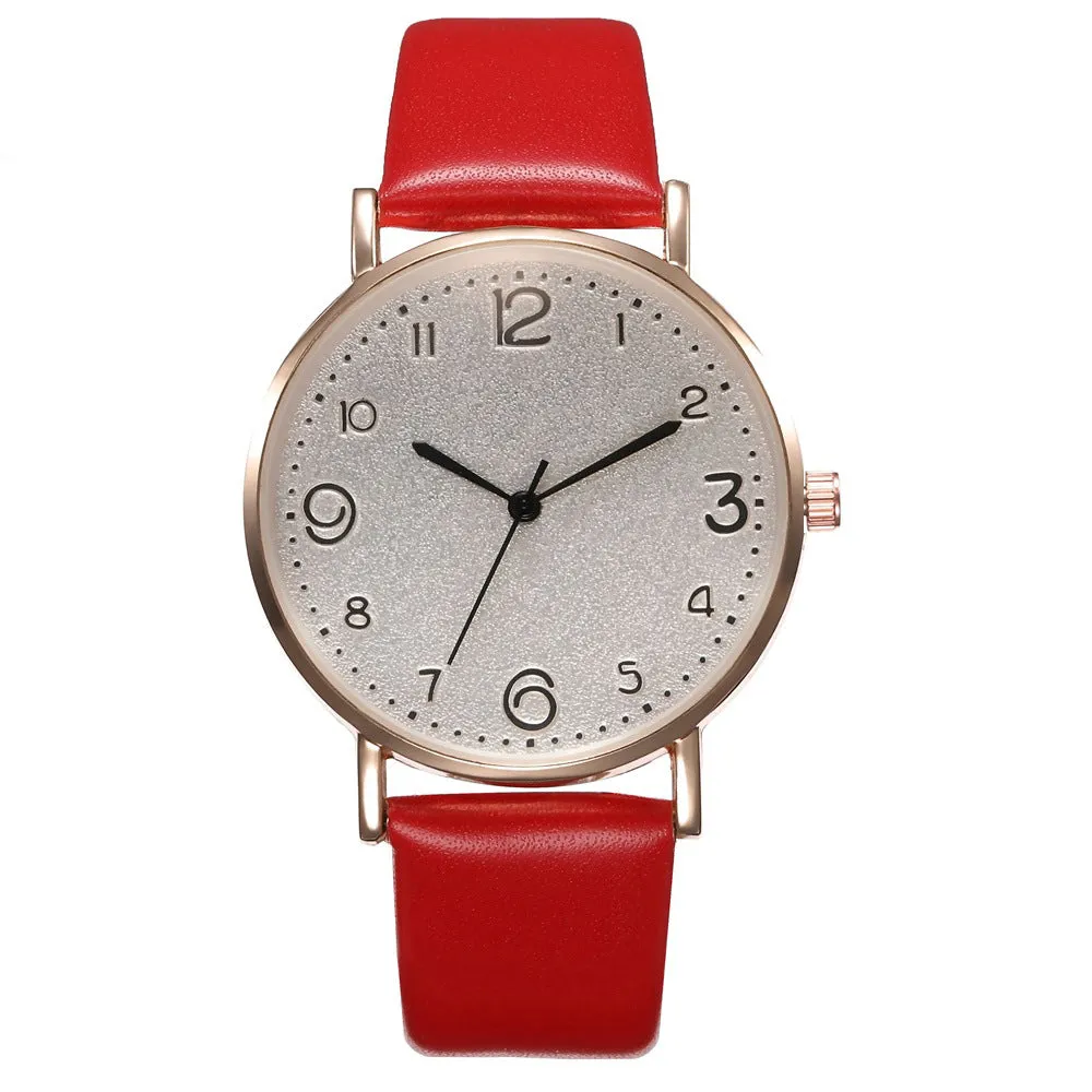 Simple Belt Watch Women's Casual Student Quartz Women's Watch