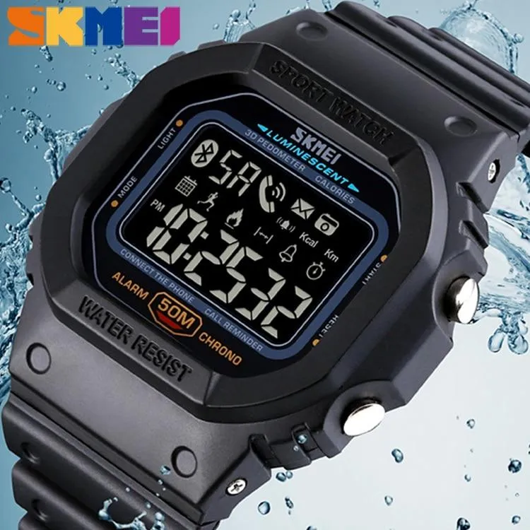SKMEI 1629 Men's Sports Watche w/ Bluetooth & Calorie & Pedometer