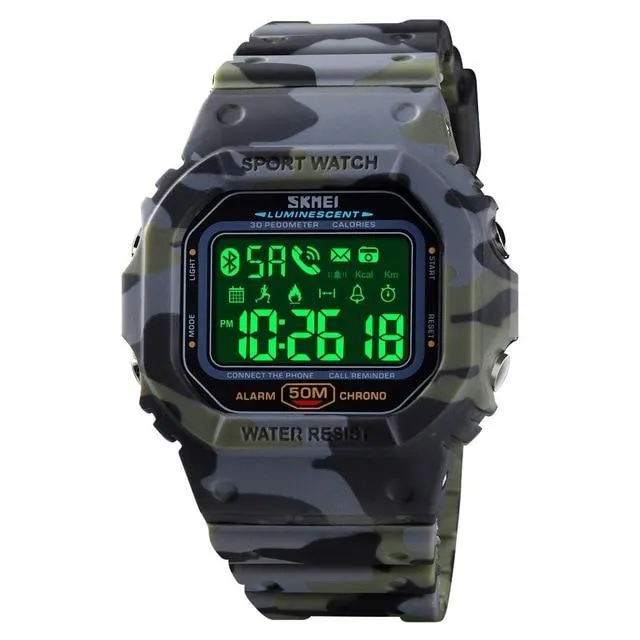SKMEI 1629 Men's Sports Watche w/ Bluetooth & Calorie & Pedometer