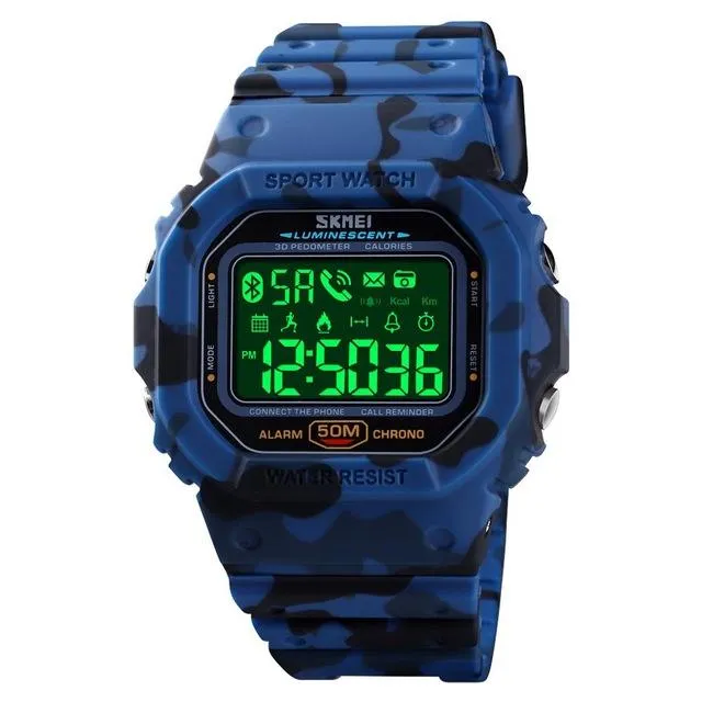 SKMEI 1629 Men's Sports Watche w/ Bluetooth & Calorie & Pedometer
