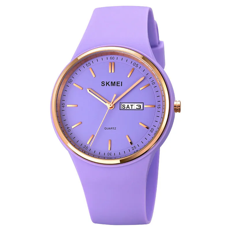 SKMEI 1747 Simple Watches Womens w/ Colorful Watch Band
