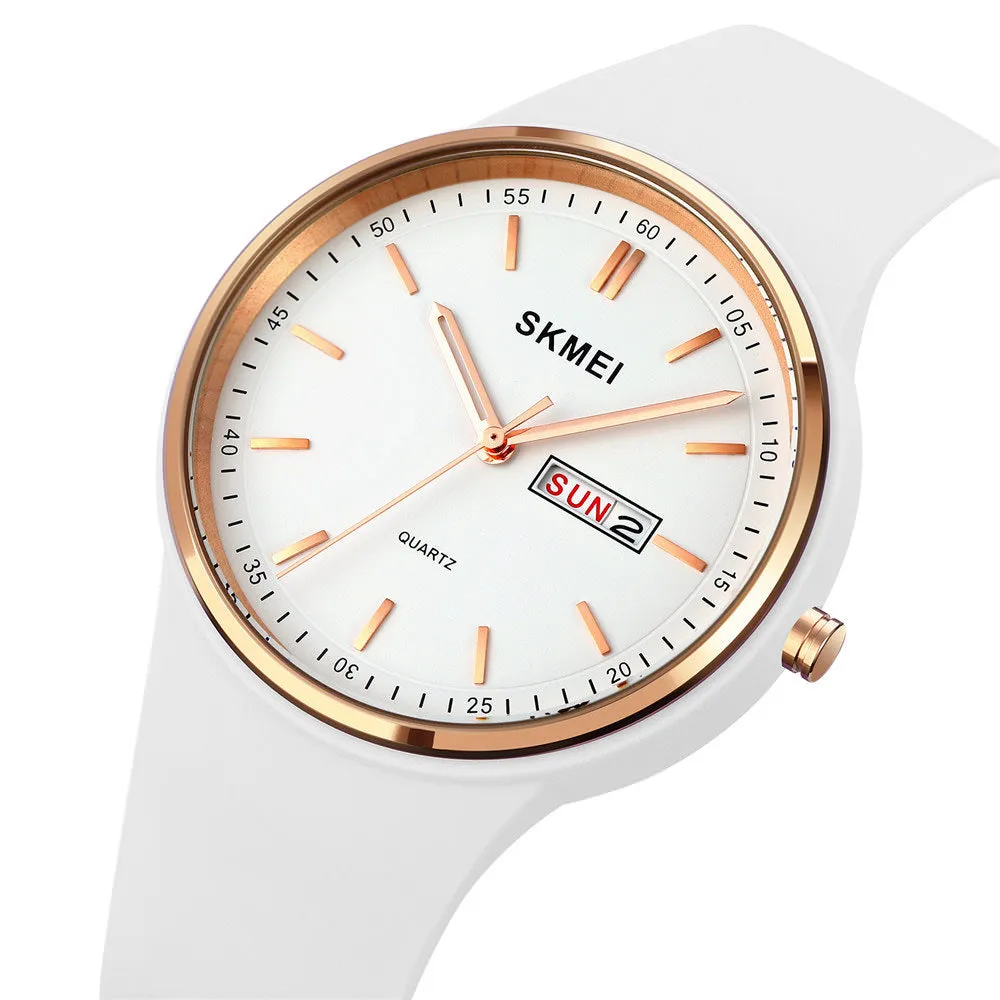 SKMEI 1747 Simple Watches Womens w/ Colorful Watch Band