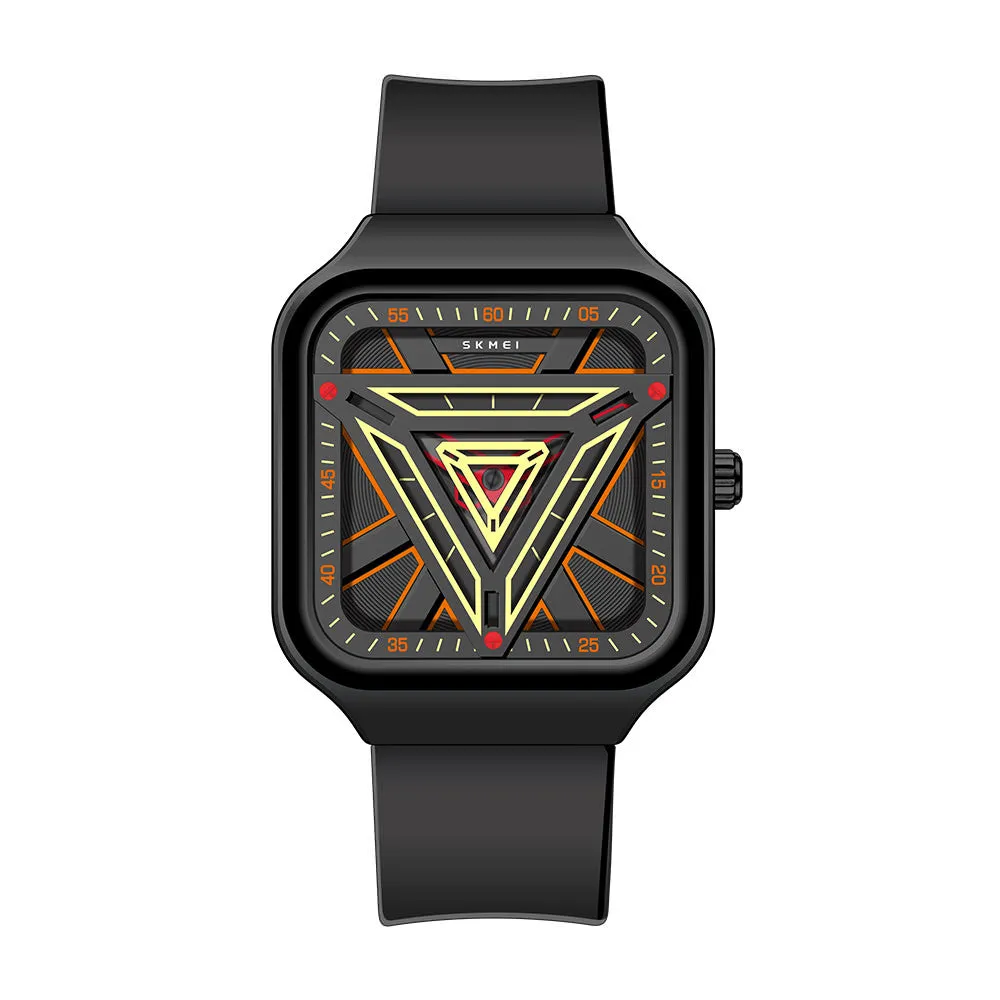 SKMEI Evolution 7103 Ultra Thin Square Watch 7mm w/ 3 ATM Waterproof