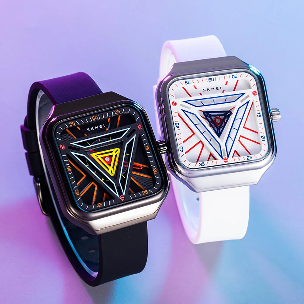 SKMEI Evolution 7103 Ultra Thin Square Watch 7mm w/ 3 ATM Waterproof