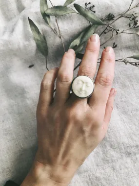Sleepy Moon Ring