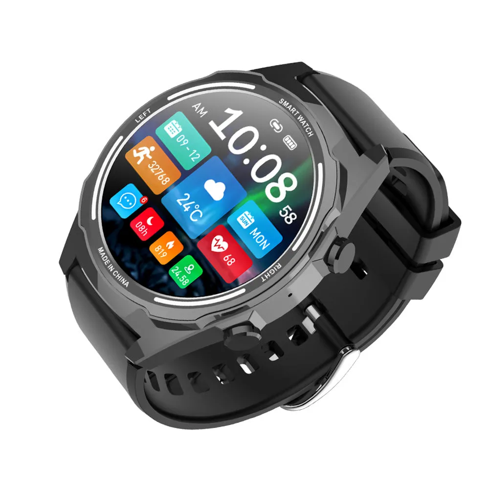 Smart Watch Support Heart Rate Blood Pressure Bluetooth Calling Message Push
