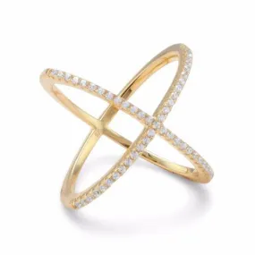 Sofie X Ring - 18 Karat Gold Plated