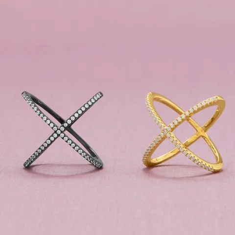 Sofie X Ring - 18 Karat Gold Plated