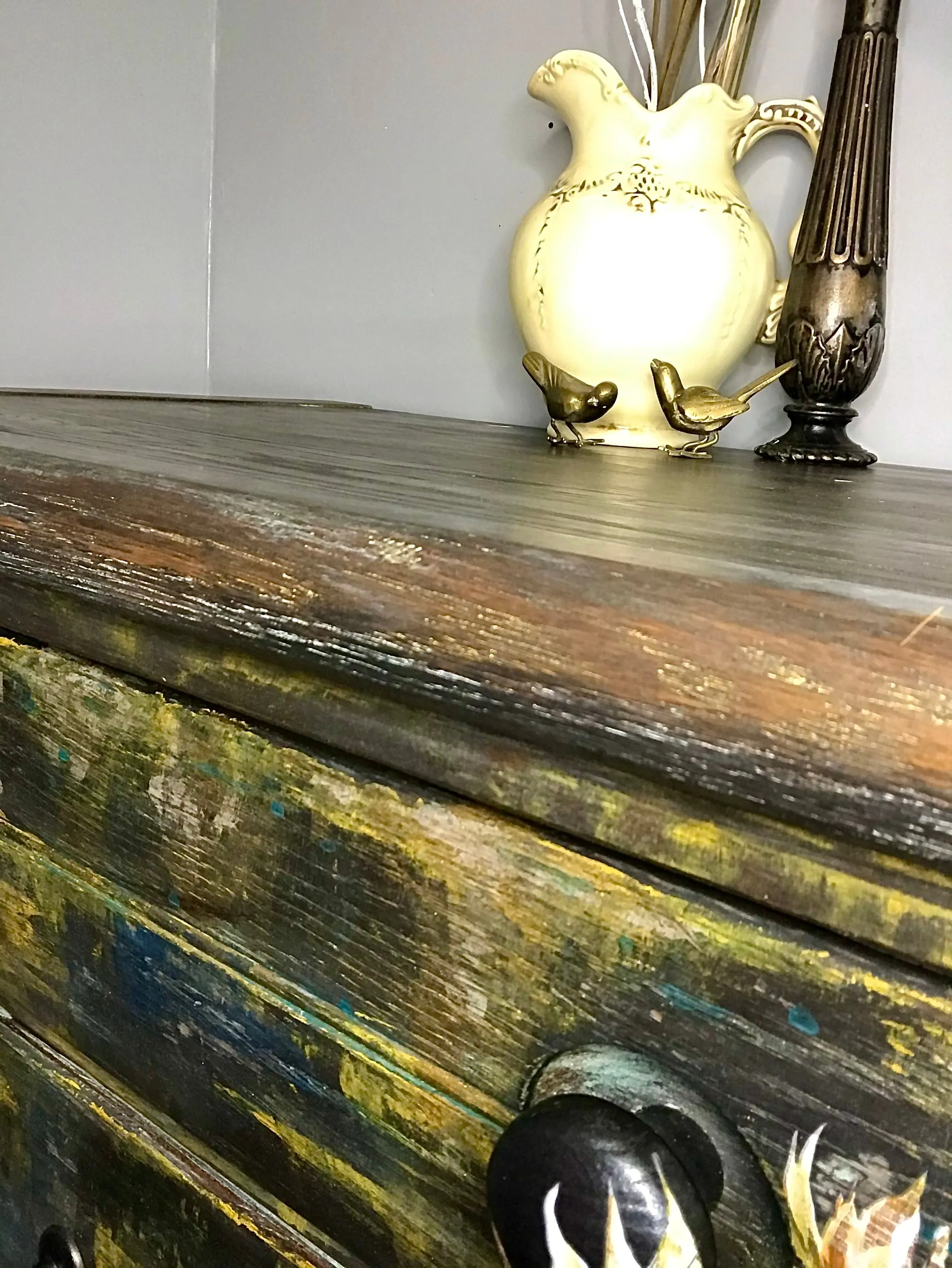 SOLD - Sunflower Dresser