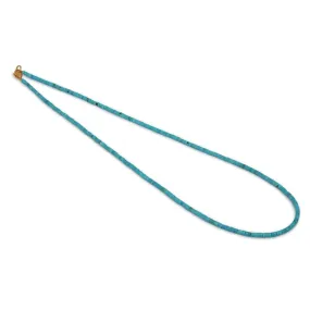 Solo Blue Turquoise Necklace - 83065256