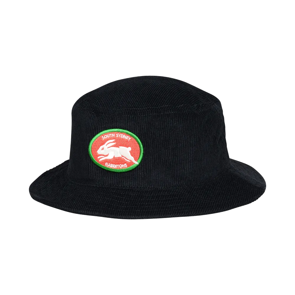 SOUTH SYDNEY RABBITOHS NRL CORDUROY BUCKET HAT