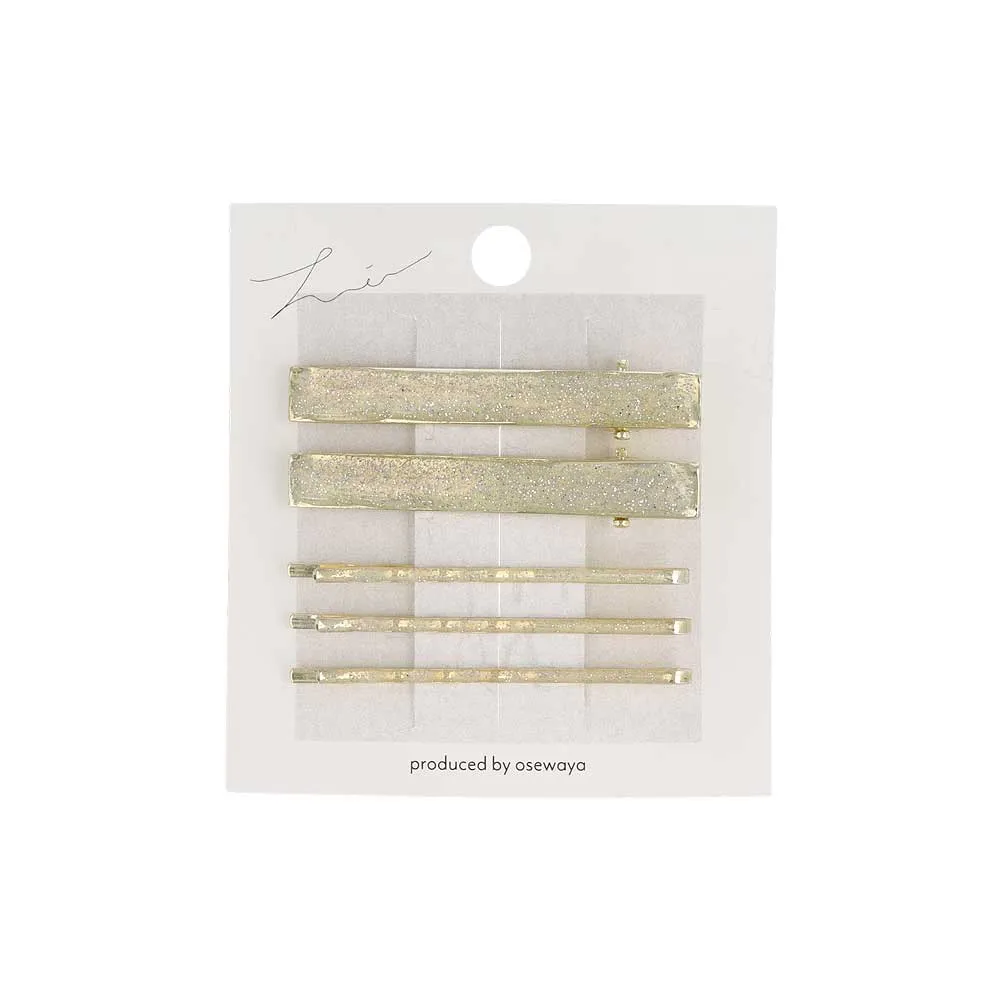 Sparkly Hair Clip and Pin Pack