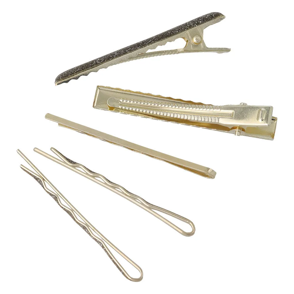 Sparkly Hair Clip and Pin Pack