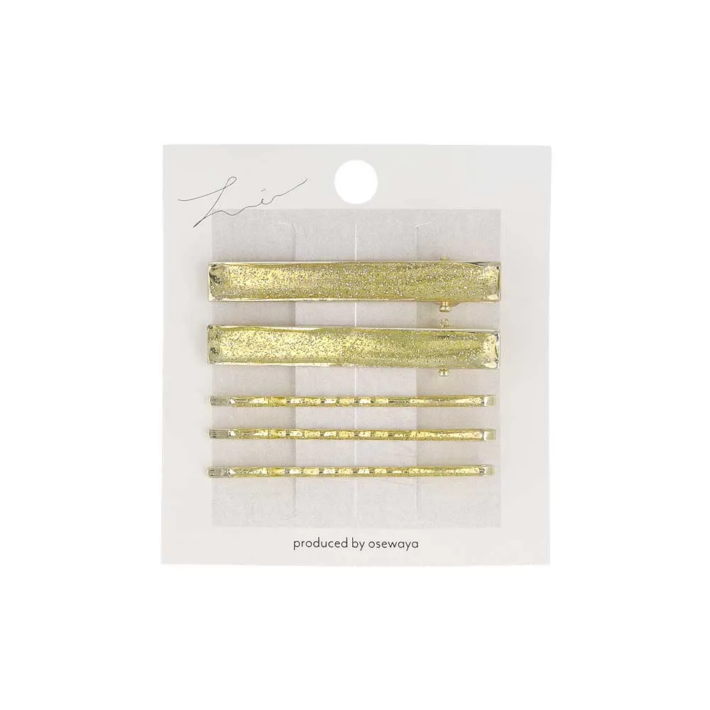 Sparkly Hair Clip and Pin Pack