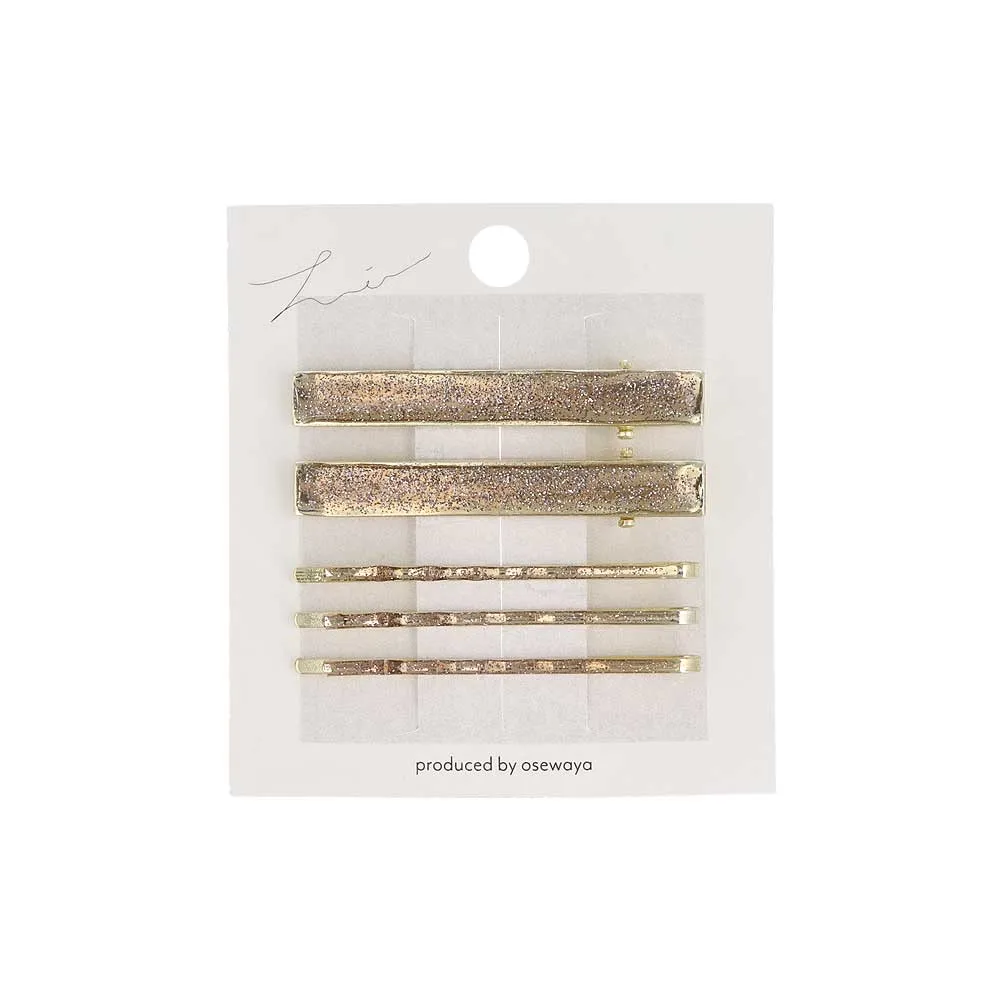 Sparkly Hair Clip and Pin Pack