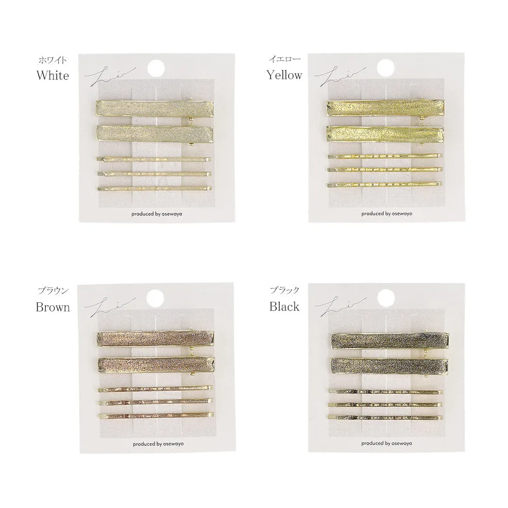 Sparkly Hair Clip and Pin Pack