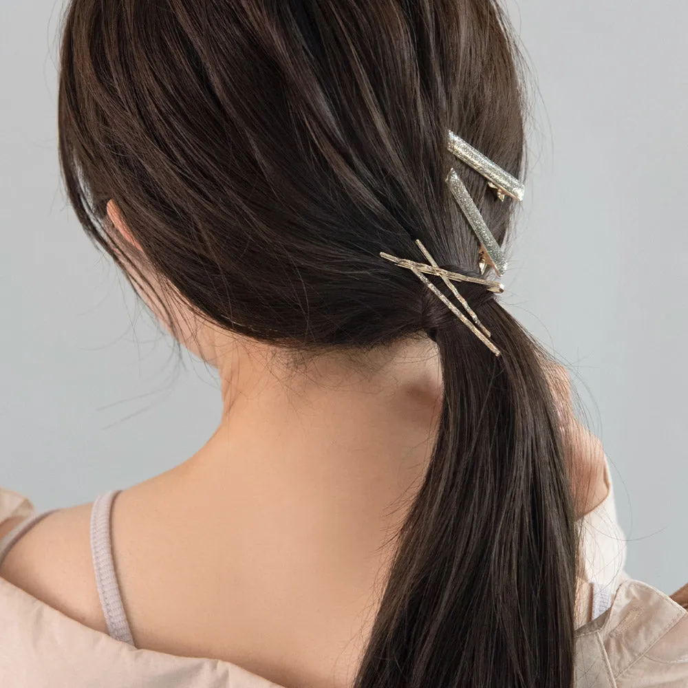 Sparkly Hair Clip and Pin Pack