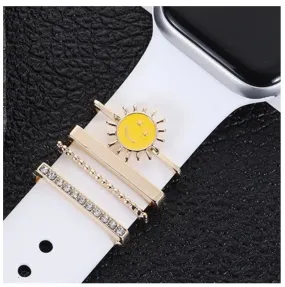 Stackable Watchband Charms, Watch Bars, Watch Band Accessories, Apple Watch Bars, Unique Gift, Gift for Mom, Watch Jewelry