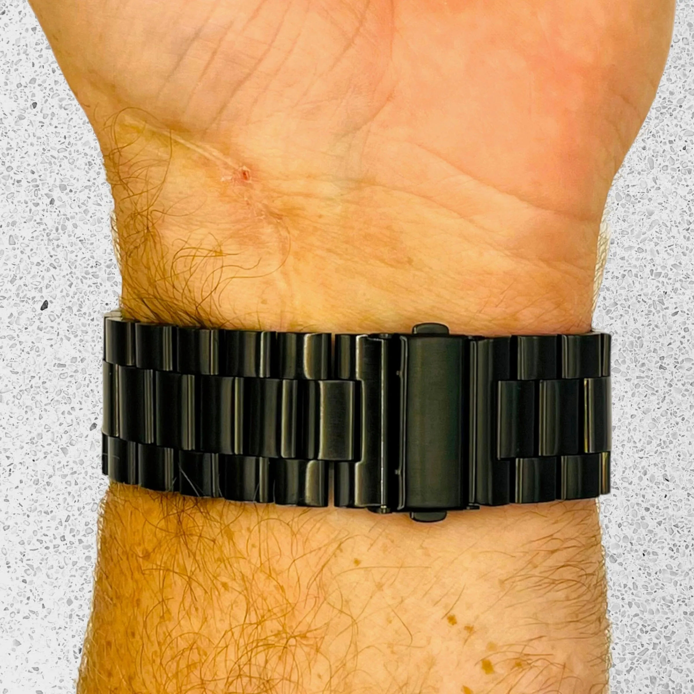 Stainless Steel Link Watch Strap Compatible with the Huawei Watch 2