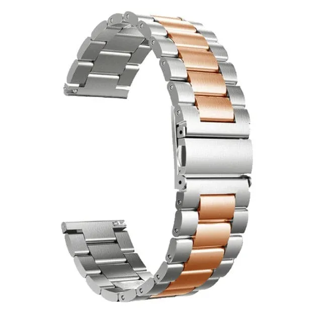 Stainless Steel Link Watch Strap Compatible with the Huawei Watch 2
