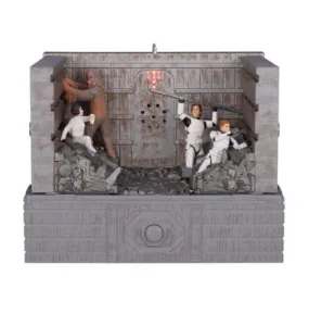 Star Wars: A New Hope™ "Shut Down the Garbage Mashers!" Ornament With Light, Sound and Motion