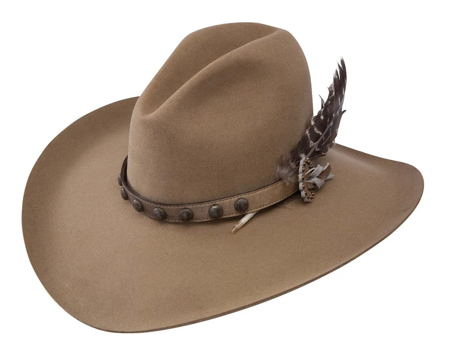 Stetson Broken Bow Buffalo Felt Western Hat