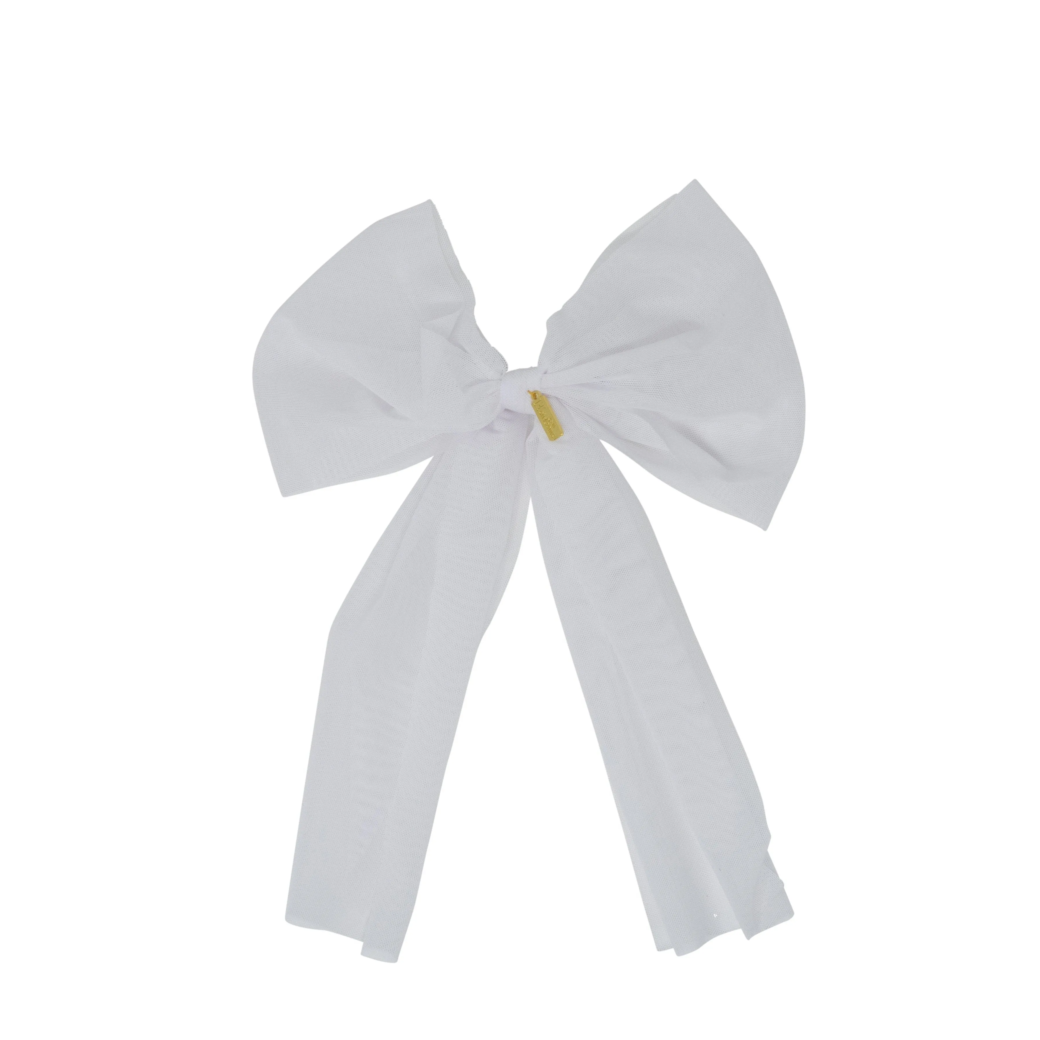 Stretch Net Bow Long Hairpin