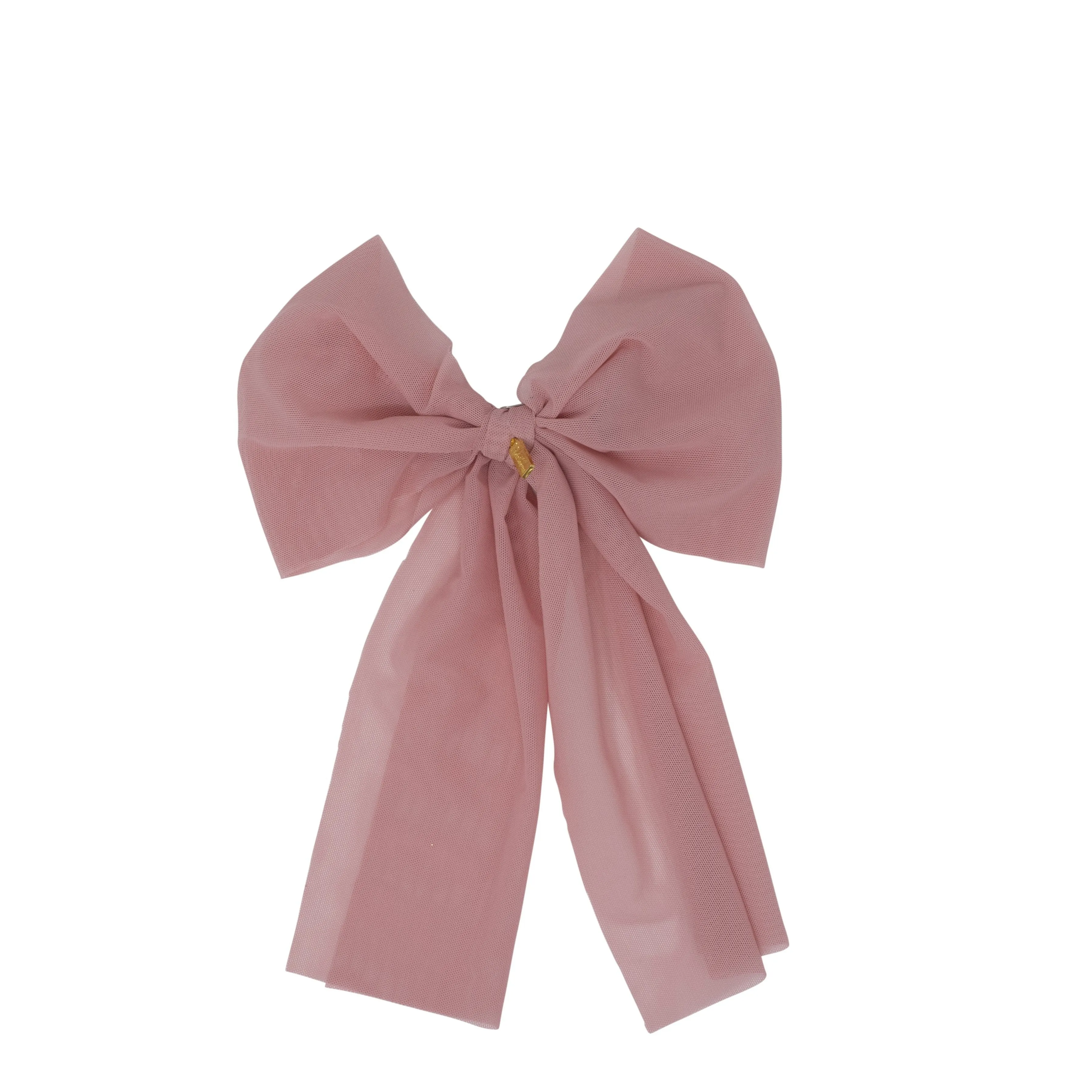 Stretch Net Bow Long Hairpin