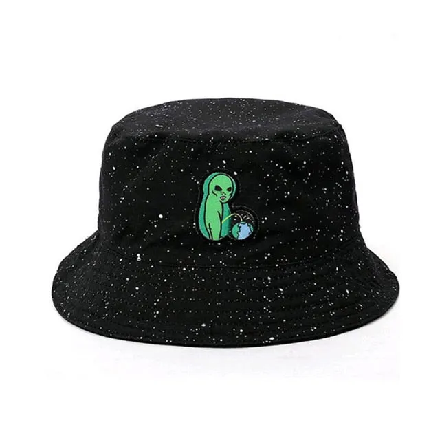 Summer Bucket Hats Women Men's Panama Hat Double-sided Panama Sun Fishing Hat Fisherman Cap for Boys/Girls Bob Femme Gorro