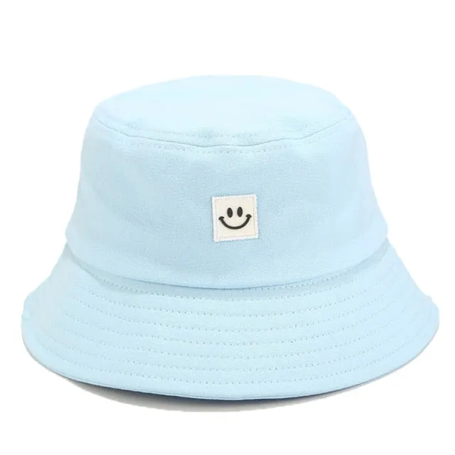 Summer Bucket Hats Women Men's Panama Hat Double-sided Panama Sun Fishing Hat Fisherman Cap for Boys/Girls Bob Femme Gorro