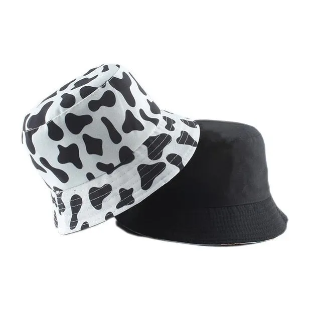 Summer Bucket Hats Women Men's Panama Hat Double-sided Panama Sun Fishing Hat Fisherman Cap for Boys/Girls Bob Femme Gorro