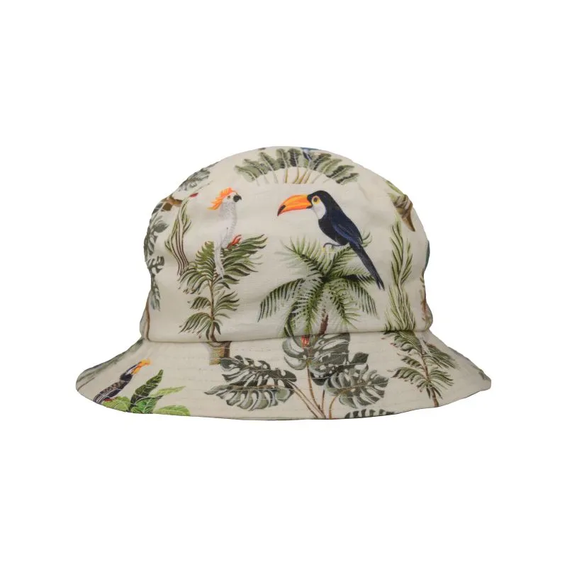 Sun Protection Bucket Hat - Courtyard Garden