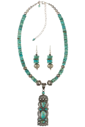 Sweet Tea Jewelry Royston Turquoise Set