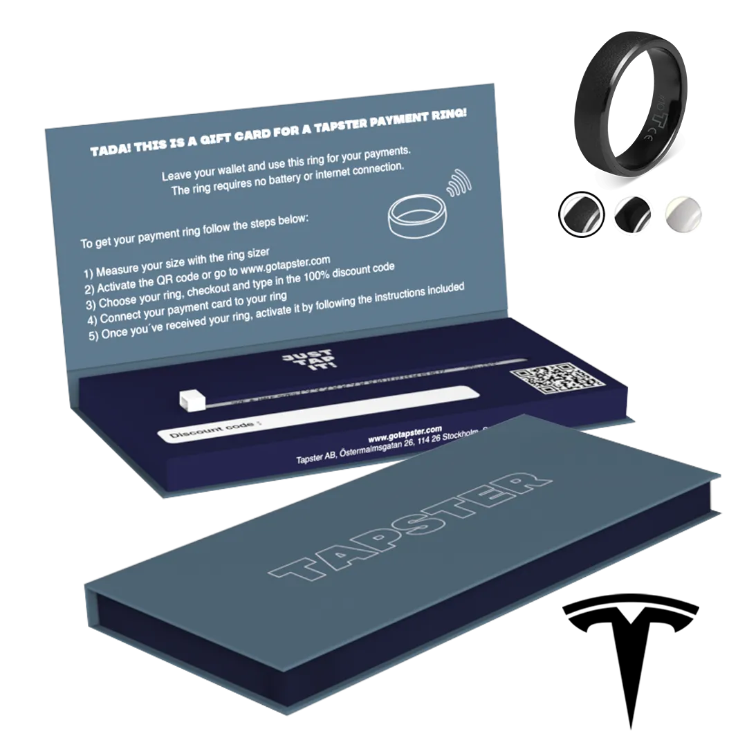 TAPSTER Tesla Car Key Ring Gifter