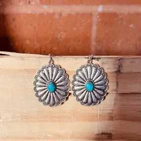 Texas Girl Concho Earrings