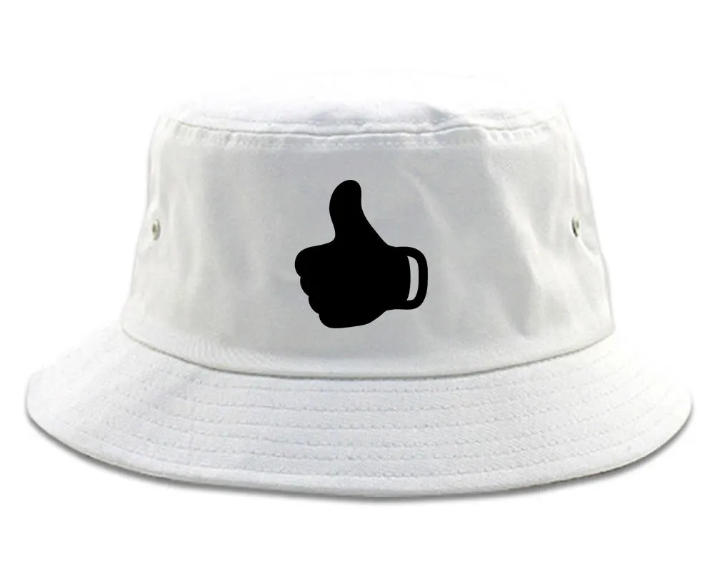 Thumbs Up Chest Mens Bucket Hat