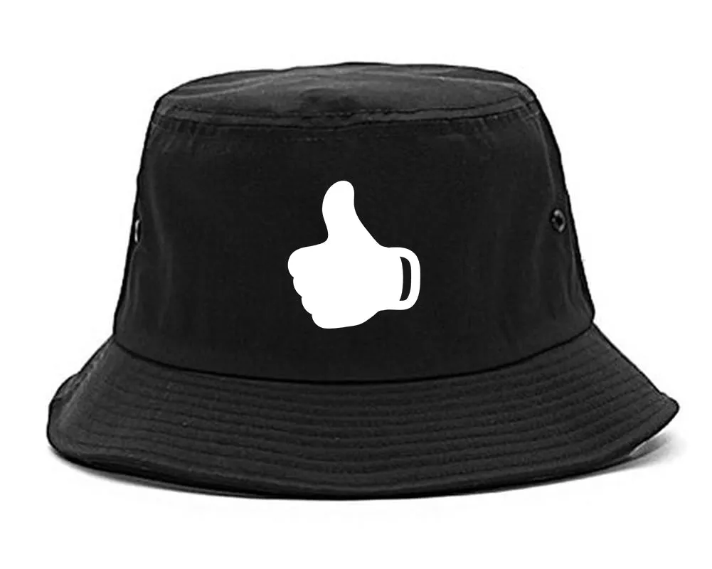 Thumbs Up Chest Mens Bucket Hat