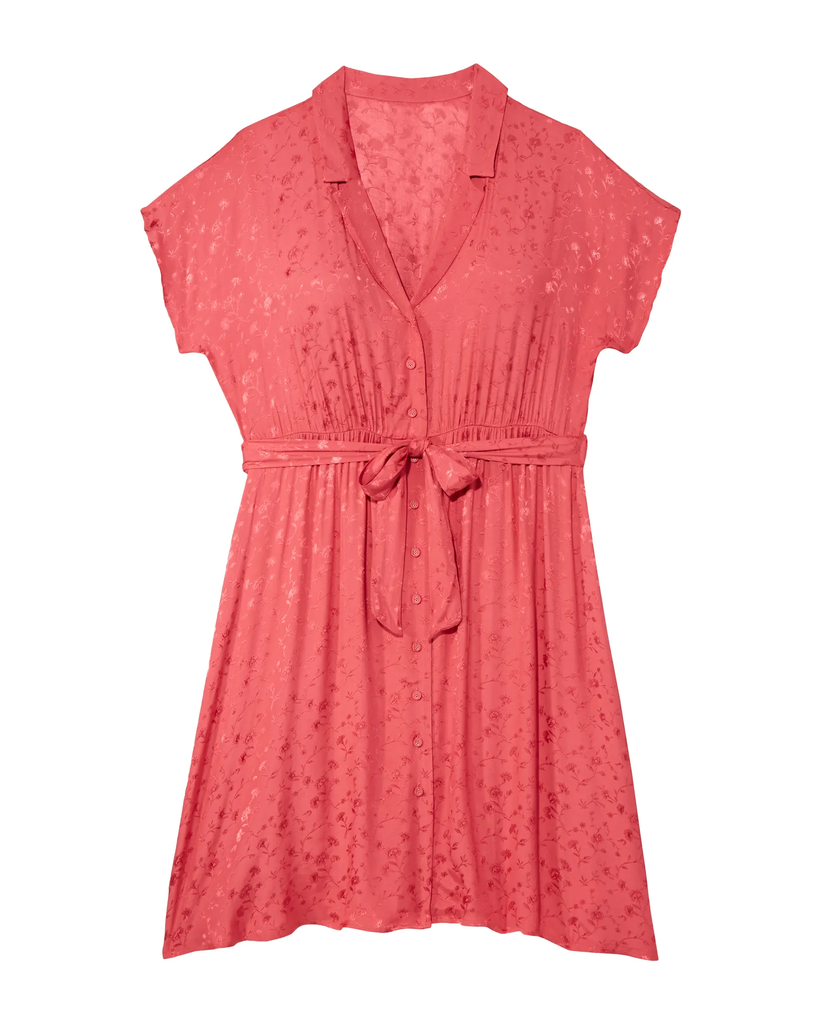 Tolleson Tie-Waist Dress | Peach