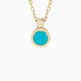 Turquoise Drop Necklace